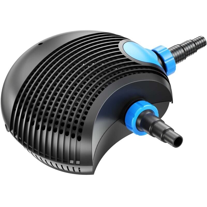 Aiperq - Pompe de fontaine 15w 800lh, pompe de bassin, pompe de fontaine, pompe de jardin, pompe de fontaine avec 12 leds