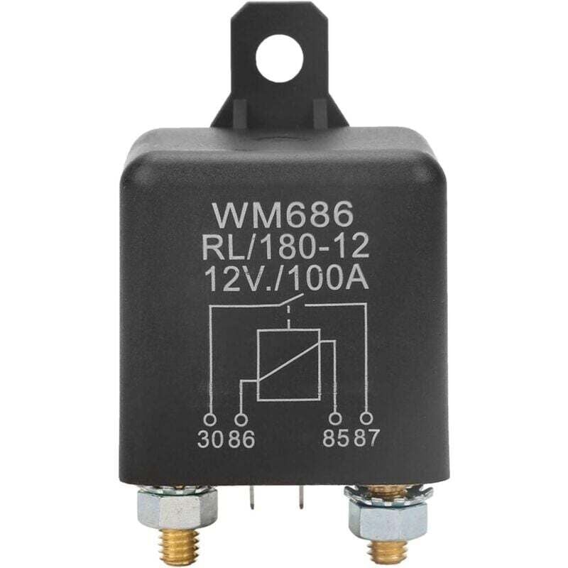 Image of Aiperq - Relay-WM686 100A Normalerweise offenes Hochleistungs-Autostarterrelais