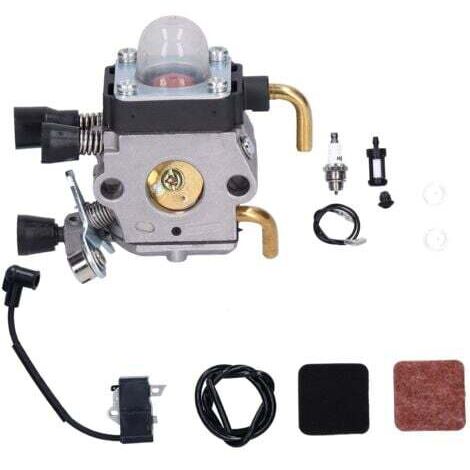 Aiperq STIHL FS80R FS85 FS80 HS80 HT75 HS75 HS85 KM85 carburateur sac haute pression filtre à air carburateur FS85 + sac haute pression + ensemble mousse