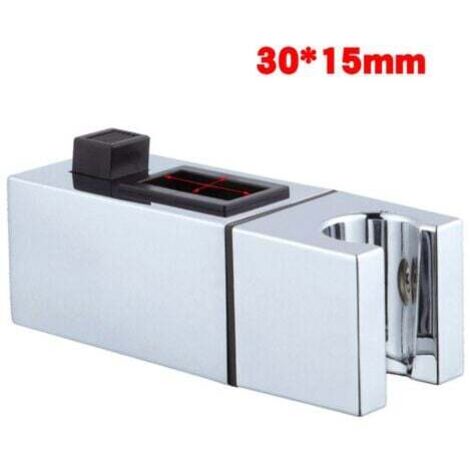 Aiperq Support de douche tige de douche siège élévateur siège fixe accessoires de douche accessoires de salle de bain support de douche (tube carré 30  15mm--