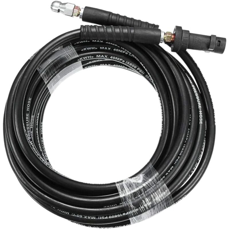 Aiperq - Tuyau de Nettoyeur Haute Pression, Tuyau de Lavage Automatique 40MPa/5800PSI, Tuyau de Nettoyage de Voiture pour Karcher K2 K3 K4 K5 (8