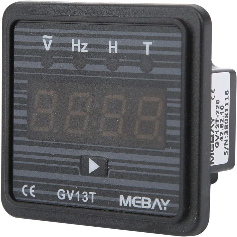 Voltmètre Numérique ac 220 v / 380 v, Mètre de Fréquence, Compteur de Tension de Montage Sur Panneau ac, Minuterie de Générateur à Usage
