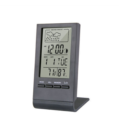 Aiperq – Wireless Weather Station – Indoor/Outdoor Thermometer, Hygrometer, and Barometer – Dynamic Display with Weather Forecast – Outdoor Sensor