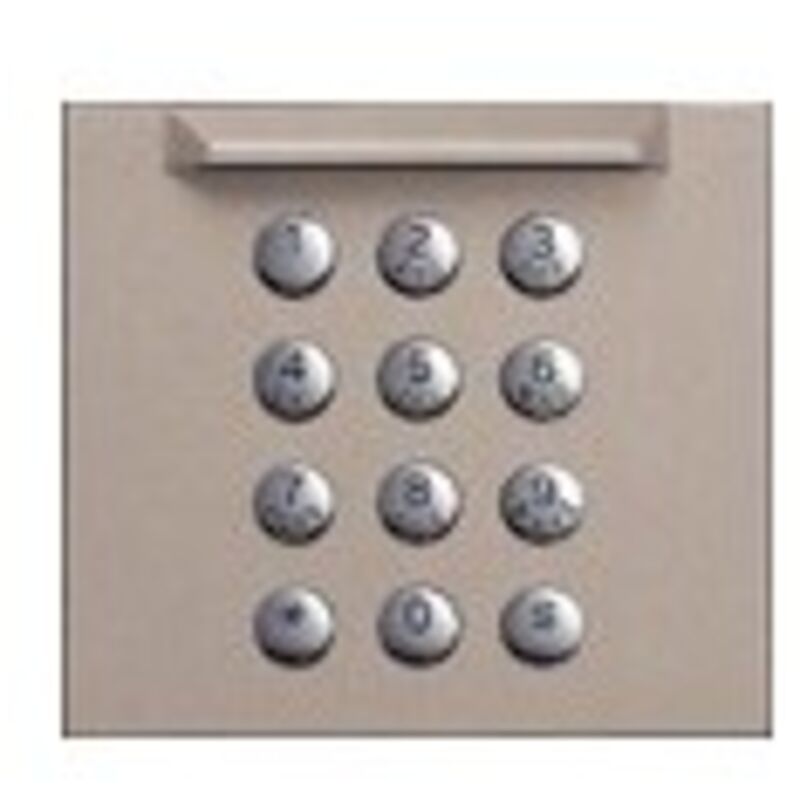 Façade pour module programmation & clavier gf10k GF10KP Aiphone 120046