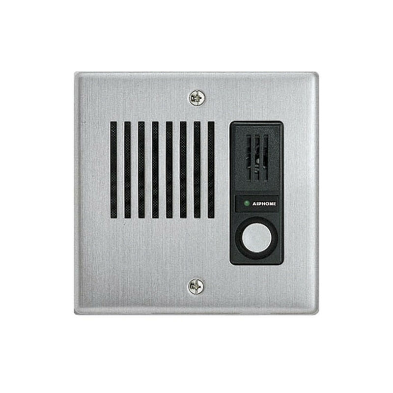 Aiphone - Platine inoxydable encastrable avec un bouton - ieja