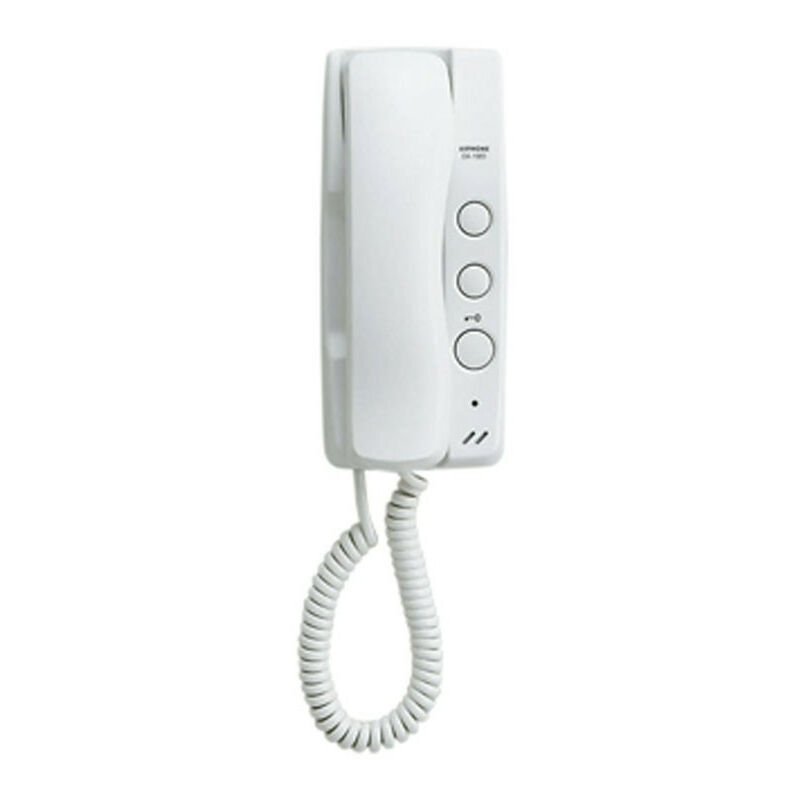 

Microteléfono de audio de dos hilos con un segundo panel de control - DA1MD - Aiphone