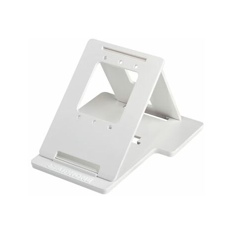 Aiphone – Support bureau pour moniteur mains libres 3,5 ou 7 pouces – Inclinaison réglable – Blanc – MCWSB
