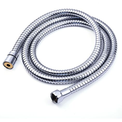 Tubo doccia 2 metri universale acciaio inox flessibile antitorsione  connessione universale flessibile doccia tubo doccia flessibile 2m tubo  flessibile doccia tubo per doccia : : Fai da te