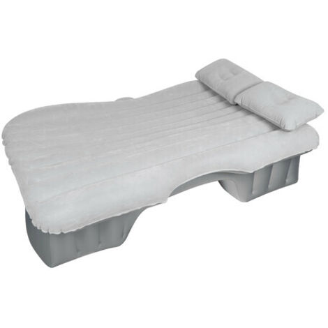 Air-Bed, Materasso Gonfiabile Per Auto + Mini Compressore 12V
