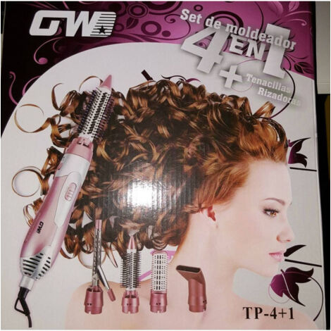 Air Brush Hair Dryer 4 In 1 Women's Electric Hairdresser Tp-4+1