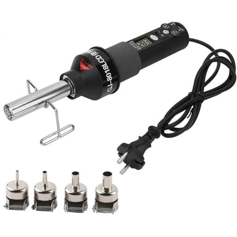Air Chaud Station, Soudage Pehd Soudure Polyethylene 450W 220V Lcd Réglable dn Chaleur électronique Pistolet à Air Chaud à Dessouder Station de Soudage