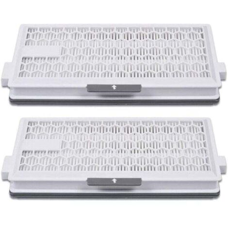 Air Clean Plus 50 Staubsaugerfilter für Miele Complete C3 Powerline S8340, XU, Air Clean SF-HA 50 für Complete C2 C3 Compact Modell C1 C2, 2er-Pack - KZQ
