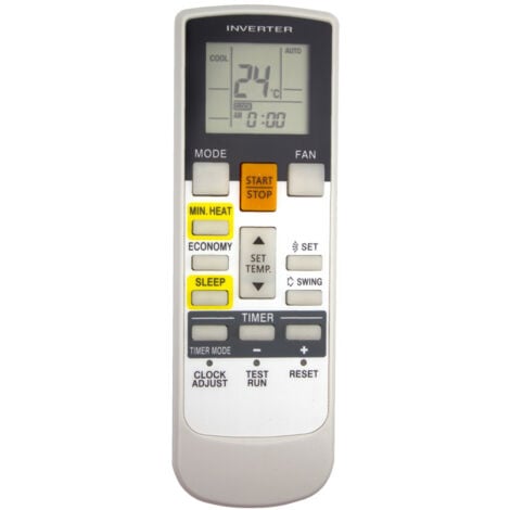 TONCHEAN Air Conditioner Remote Control, Air Conditioning Remote Control for Fujitsu, Universal Air Conditioning Remote Control AR-RAH1U