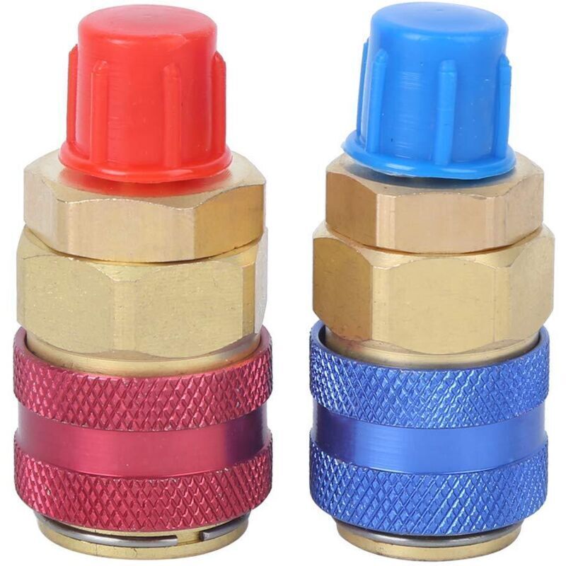 Image of Air conditioning quick coupler connector brass&hellip;