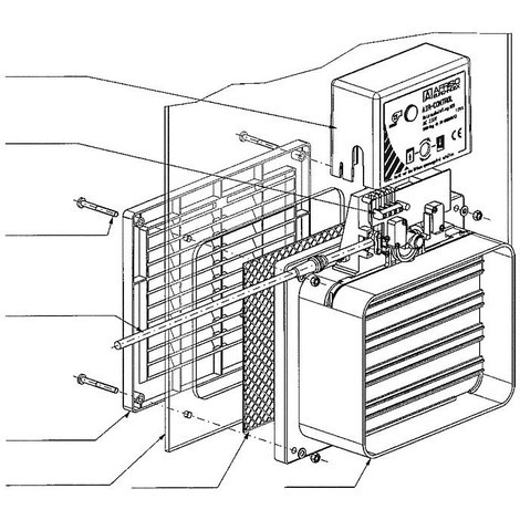 Air - Control disque en plexiglas