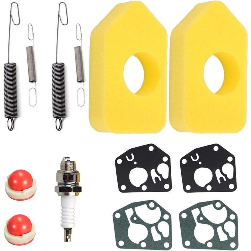 Tinor Air Filters With Gasket Carburetor Diaphragm Regulator Spring For Briggs & Stratton 698369 Sprint Classic 795083 694394 692211 691859, Tune-up Kits