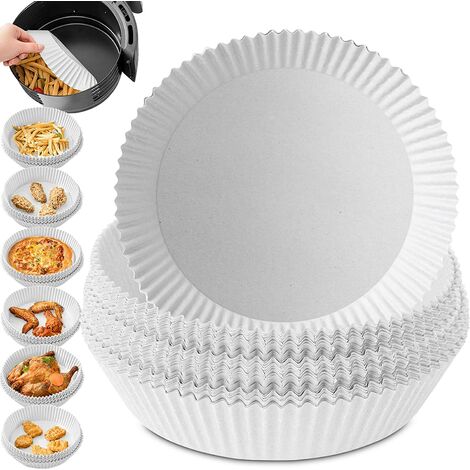 150PCS Air Fryer Disposable Paper Liner Square 7.9 Inch, Non-Stick Disposable  Air Fryer Liners Non-Stick Air Fryer Liners, Oil-Proof, Water-Proof,  Perfect for Air Fryer Baking Roasting Microwave 