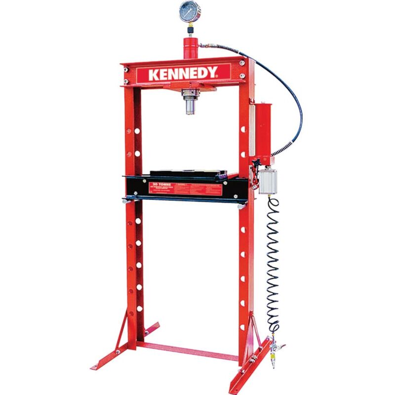 Kennedy - Air Hydraulic Floor Standing Workshop Press 20- Tonne 2018 Version