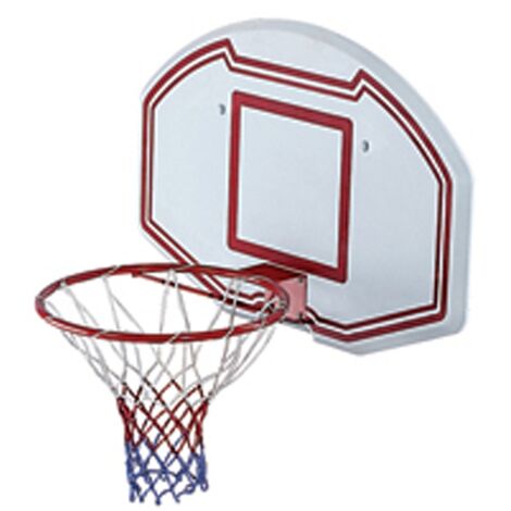 main image of "Air League Full Size Basketball Backboard and Hoop Combo"