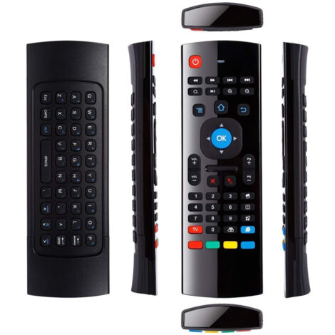 Air Mouse Remote Control Mini Wireless Keyboard 2.4 Gyroscope Infrared Smart Tv
