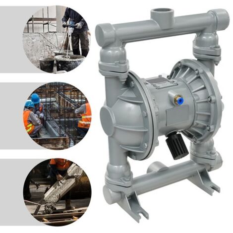 Air Operated 1.5 Inch Aluminum Double Diaphragm Pump for Fluid Transfer Paint