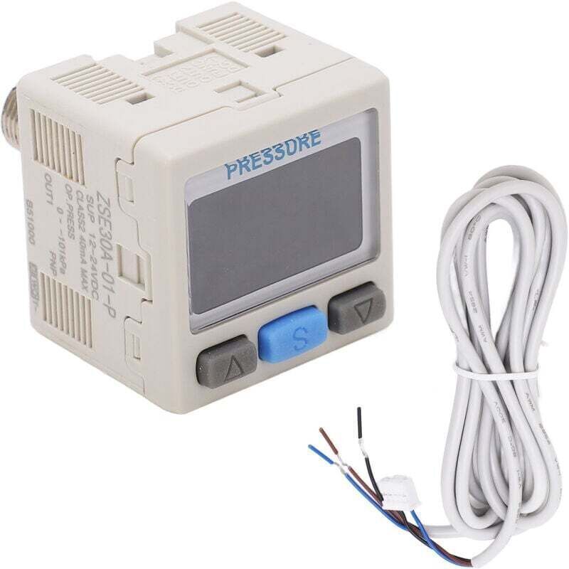 Air pressure regulating valve, digital pneumatic vacuum controller, 0 to -101kPa switch, 12-24V DC,