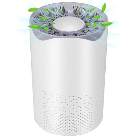 Air Purifier with HEPA Filter 35dB Portable Quiet Air Purifier with USB Cable 1M Air Purifier Air Purifier for Home Office Car Travel