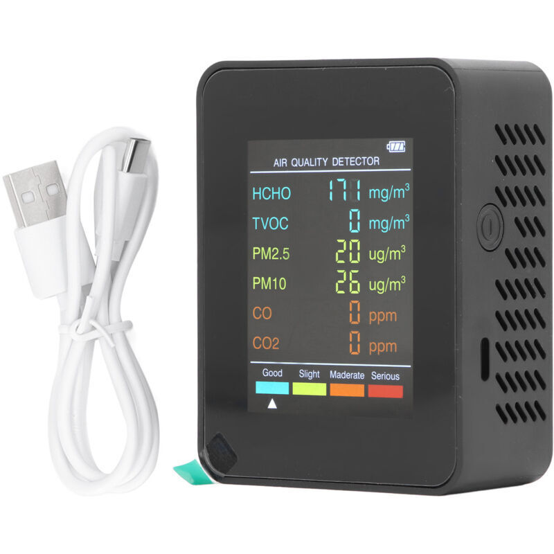 Image of Air quality tester, USB charging. Wide&hellip;