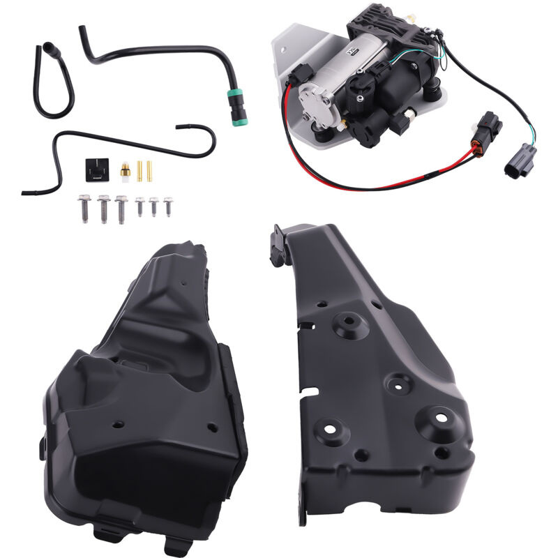 Maxpeedingrods - Air Suspension Compressor Kit for Land Rover Range Rover Sport L320 w/ Bracket