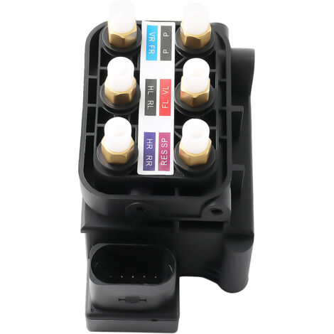 AIR SUSPENSION SOLENOID VALVE BLOCK FOR AUDI ALLROAD C5, A6 C6 4FH 4F2 4F5 A8 4E