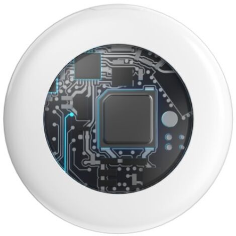 Air Tracker, 1 Pie, Bluetooth-Tracker, weiß, benötigt Knopfzellenbatterien
