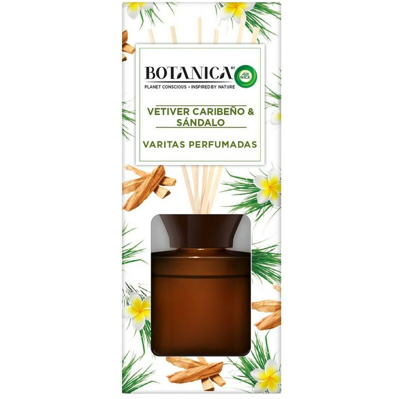 

Varitas Perfumadas Botanica Caribbean Vetiver Sándalo (80 ml) - Air Wick