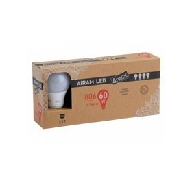 Image of Ferramenta&casalinghi - lampada led goccia E27 w 9.5 2700K Cf.Pz.4 airam