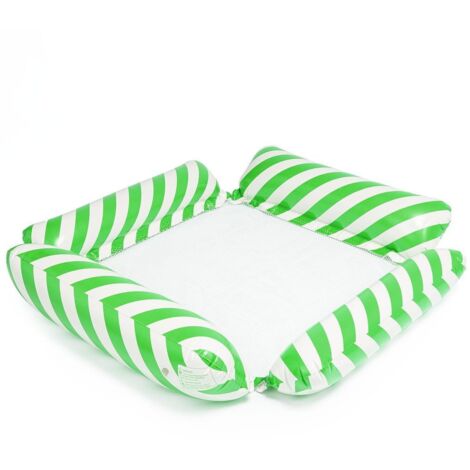 Airbed wasserhängematte avec le Réseau pour les Adultes + Pompe vert