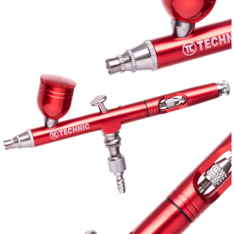 AIRBRUSH MODELL FARBPISTOLE DÜSE 0,3 MM DOPPELWIRKUNG