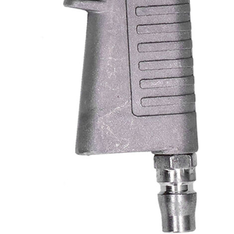 Airbrush-Strukturpistole mit G1/4-Außengewinde aus Aluminium, Sprühgerät für Tuschefarbe mit 2 Metallschläuchen (Strukturspritzpistole)