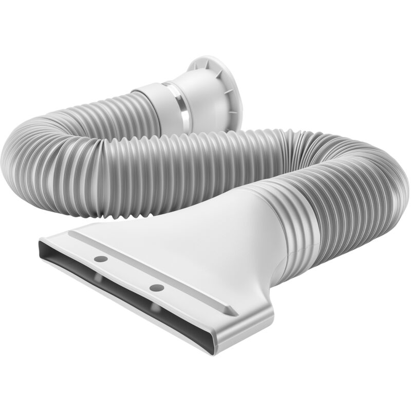 Wiltec - Tuyau raccord airbrush 0,7-1,7 m, ø 105 mm, pour Système d'extraction d'air Système d'aspiration, Vapeurs Fumées de couleur