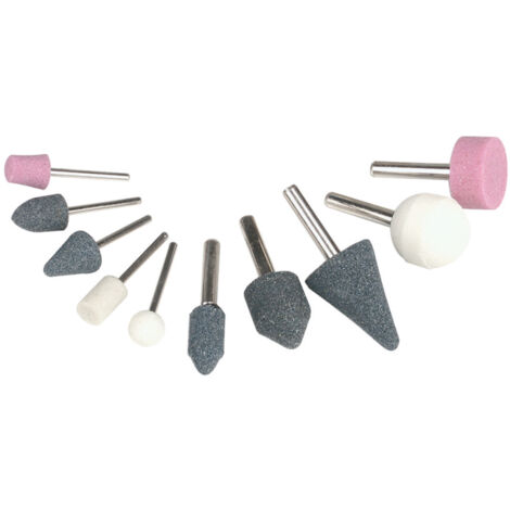 Aircraft Schleifstifte-Set 10-teilig (5 x 3 mm, 5 x 6 mm), 2403150
