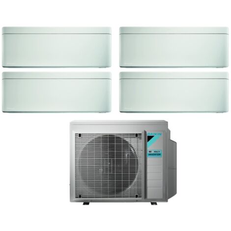 aire acondicionado daikin bluevolution four split inverter serie stylish blanco 9+9+12 con 4mxm80n r-32 wi-fi integrado 9000+9000+12000 color blanco - garantía italiana