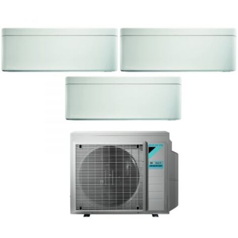 aire acondicionado daikin bluevolution trial split inverter serie stylish blanco 9+9+9 con 3mxm68n r-32 wi-fi integrado 9000+9000 color blanco - garantía italiana