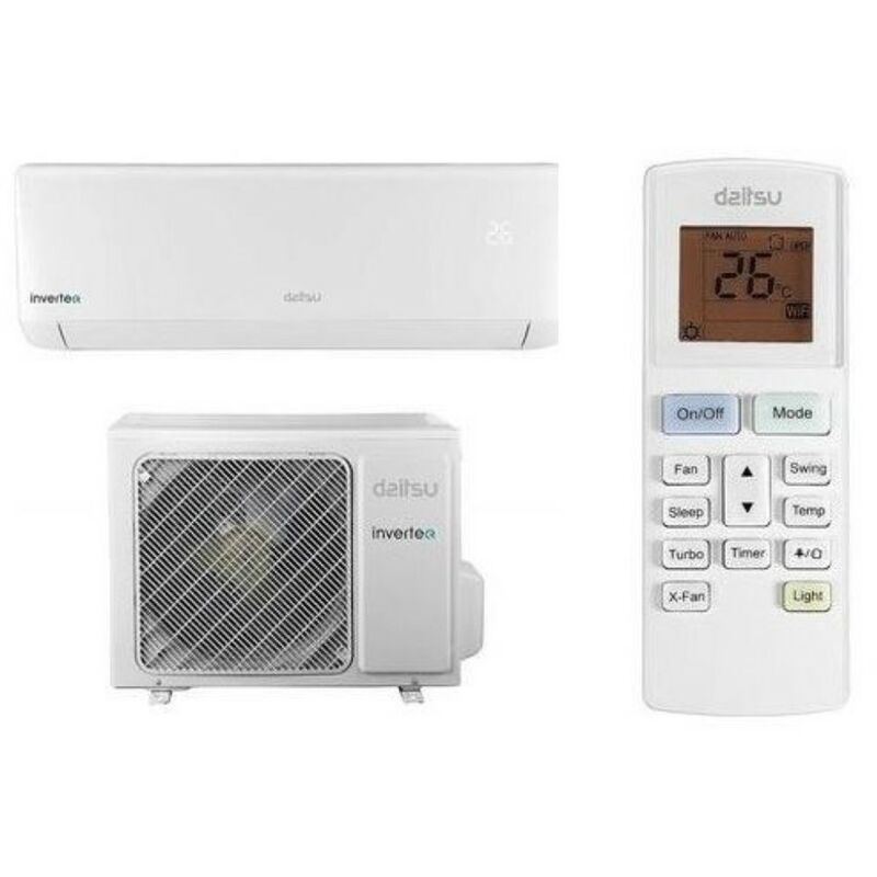 

Aire Acondicionado Daitsu ASD18KIDC/B 4300 fg/h Wifi R32 Blanco A++/A+