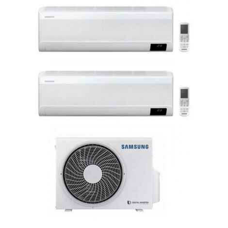 Aire acondicionado Dualsplit Windfree 12000 + 12000 Btu con gas R32 Wifi - Samsung
