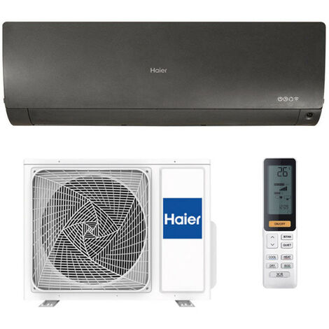 Aire acondicionado Haier Flexis Plus 2.5KW 9000Btu WI-FI A++/A++ R32 Negro