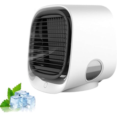 Aire acondicionado portátil mini Ulisem, 3 en 1, enfriador de aire, ventilador, aire acondicionado, 3 velocidades, personal, portátil, mini, silencioso, para hogar y oficina - Fei Yu