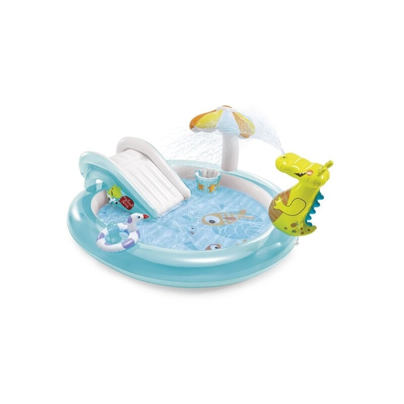 Intex - Aire de jeux gonflable Alligator