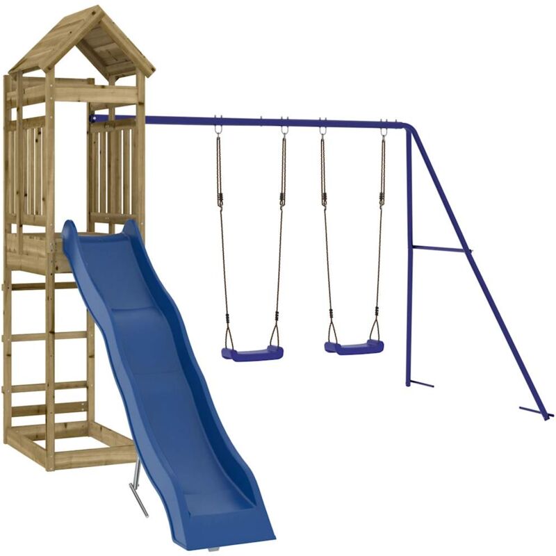 Vidaxl - Aire de jeux d'extérieur bois de pin imprégné