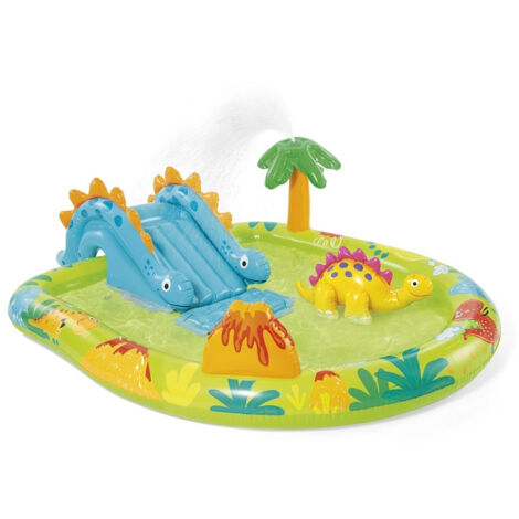 Aire de jeux gonflable Petit Dino Intex - Multicolore