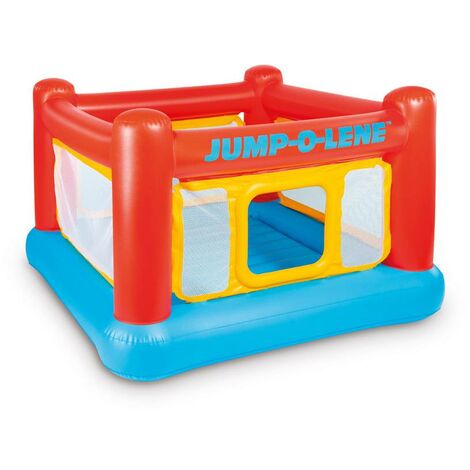 Aire de jeux trampoline Jump-O-Lene Intex - Jaune - Jaune