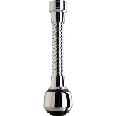 Aireador de cabezal de ducha cromado negro, aireador de grifo de cocina, grifos de cocina
