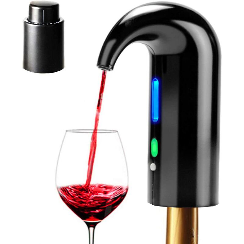 

Aireador de vino eléctrico Decantador Dispensador automático de vino Filtro Aireación Pourer Pourer para botella Accesorios de vino para entusiastas